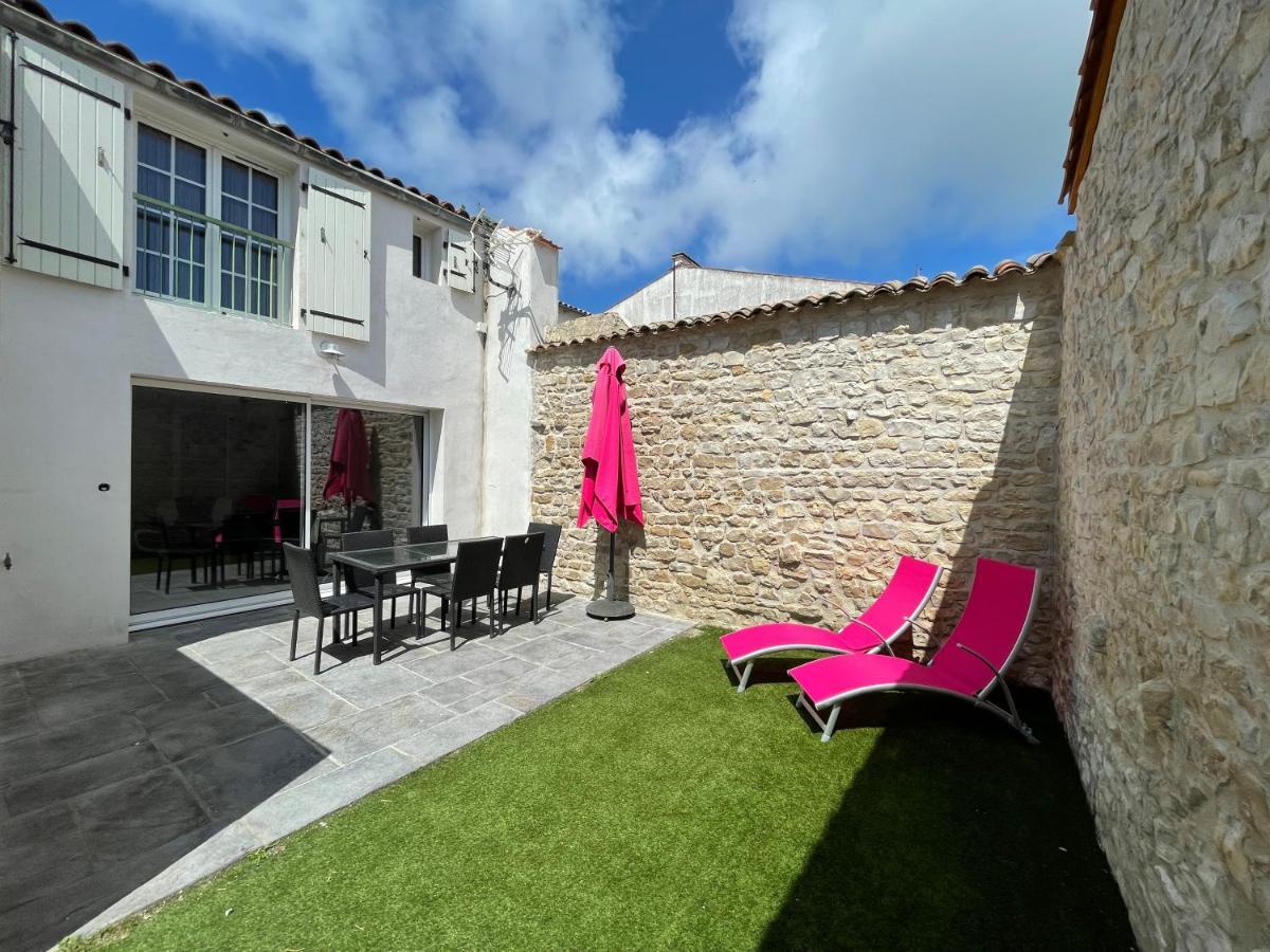 Villa La rose trémière Rivedoux-Plage Exterior foto