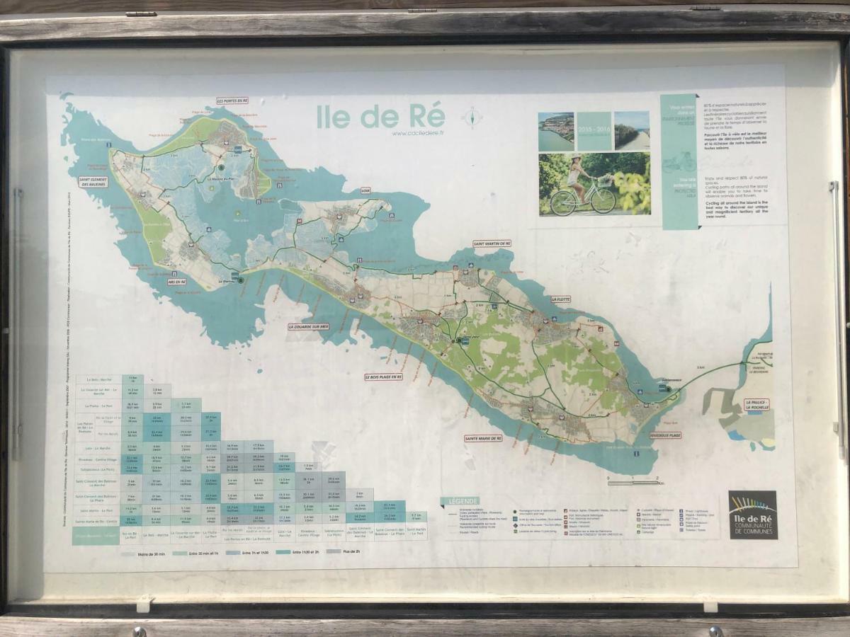 Villa La rose trémière Rivedoux-Plage Exterior foto